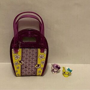 Vintage Purse Pals Electronic Handheld Game w/ 2 Figures – Tested and Working